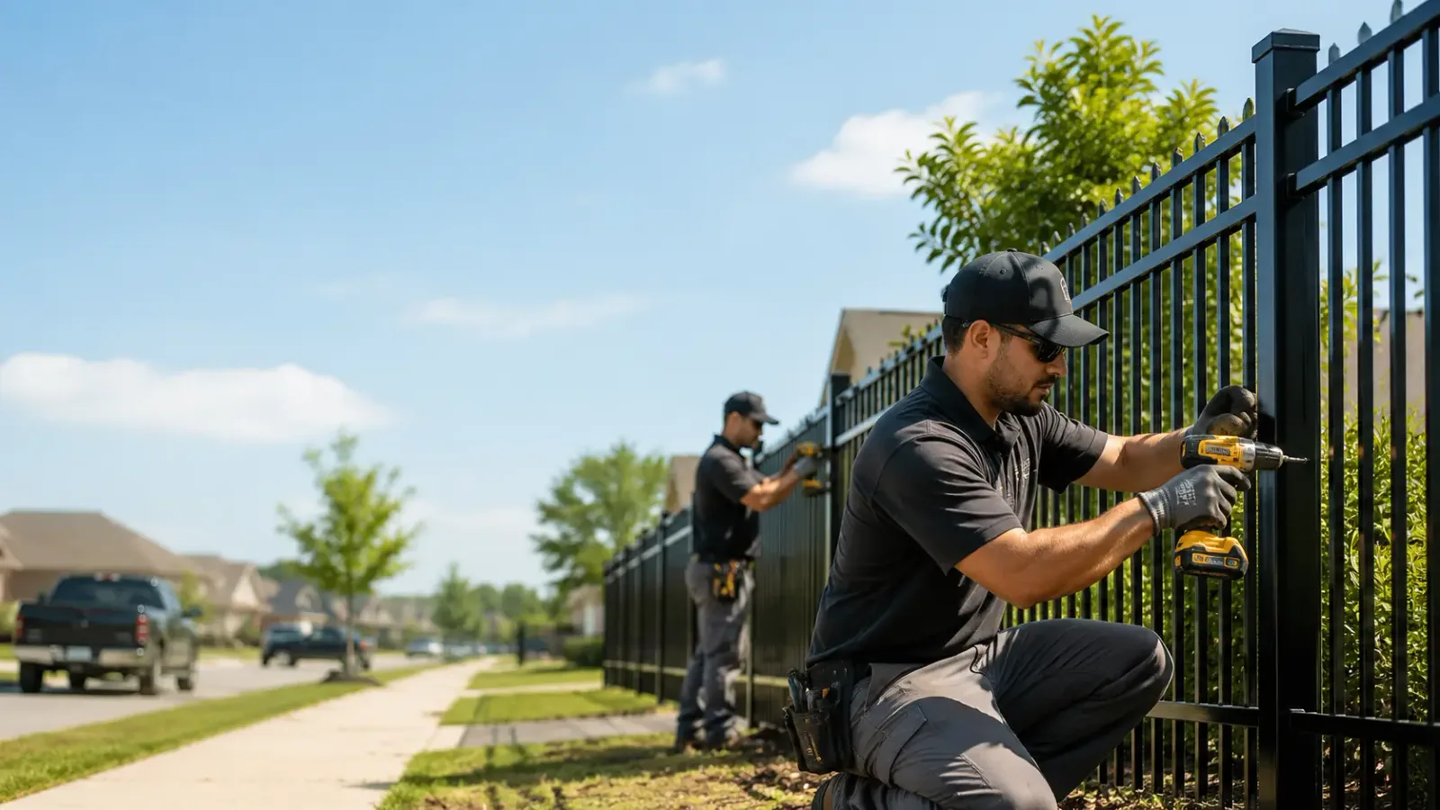 Metal Fence Installation in Binger, OK